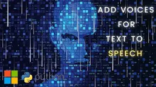 Add Voices for Text to Speech