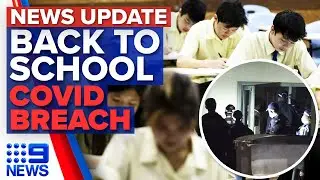 NSW waits for ATAGI advice on child vaccines, illegal church ceremony shut down | 9 News Australia