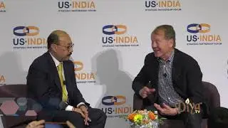 Amb. Harsh Shringla & John Chambers | US India Strategic Partnership Forum | Diya TV Dialogue