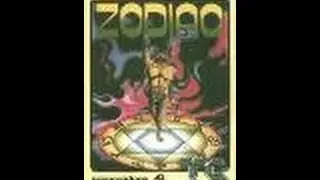 ZODIAC C64 ANIROG 1984 COMMODORE 64 NOSTALGIA CLASSIC RETRO VIDEO GAME
