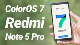 ColorOS 7 on Redmi Note 5 Pro (Android 10) | So Fast 😍🔥