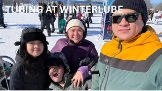 TUBING EXPERIENCE AT WINTER LUBE GATINEAU 2026 | ESTELLA SA CANADA | FAMILIA ESTELLASADAYA