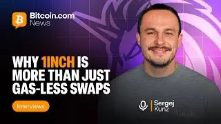 &ldquo;We are the swap. 1inch is the swap,&rdquo; says Sergej Kunz.