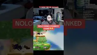 NOLO WINS A RANKED GAME 😭😭