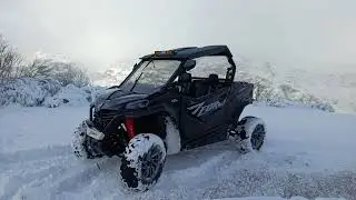 ❄️ ¡Ruta de Nieve en la Serra da Estrela! ❄️#SerraDaEstrela #ZForce950 #OffRoadPortugal #Nieve 4x4