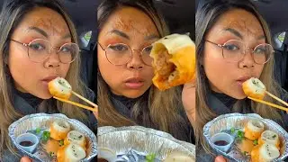 Juicy Dumplings Squirt In Womans Face! (Eating Reaction Video)