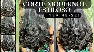 #Corte Repicado #feminino passo a passo #facil para #iniciantes