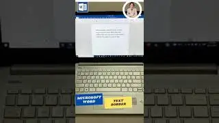 How to put a border around a paragraph in Microsoft word?  #shortsvideo #mswordtutorial