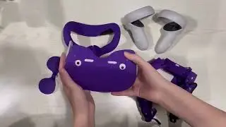 Installing Silicone Protective Cover For VR Oculus Quest 2