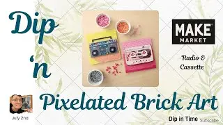 Dip 'n Pixelated Art by Make Market