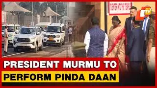 President Droupadi Murmu’s Odisha Visit Includes Sacred Rituals At Nabhi Gaya And Swetaganga