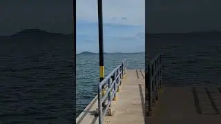 A beautiful corner with endless sea and distant islands