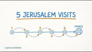 Paul's Early Career in Acts: 5 Jerusalem Visits Before the Council