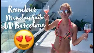 The NEW Marvelous Suite Roomtour Barcelona W hotel