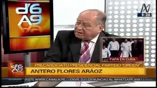 Antero en De 6 a 9 - Canal N