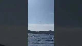 Private 😱✈️ Private jet crashes at Le Lavandou airshow in southeastern 🇫🇷 France