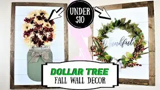 DIY Fall Decor| Dollar Tree DIY| 2020