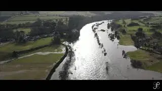 JP Drones - Peterculter - River Dee Flooding