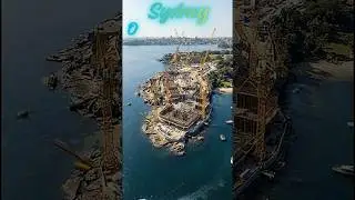 Sydney Opera House Construction Time-Lapse From Start to Finish #satisfying #construction #timelapse