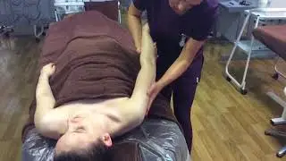 Marine Mud Wrap   Prep Arms 1