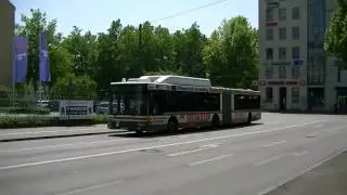 Bus Augsburg- Busse am Hauptbahnhof Teil 2 (HD)