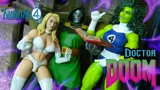 Обзор фигурки Hasbro &laquo;Доктор Дум Ретро Фантастическая Четвёрка&raquo; из Marvel Legends