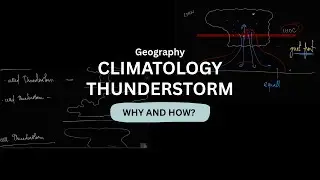 Thunderstorm Explained | Lightning, Squall & Microburst | Geography for UPSC