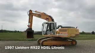 1997 Liebherr R922 HDSL - 28/5/2020 - Ritchie Bros. Italia - Caorso (PC)