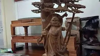 Tượng gỗ ngọc am bị nứt toác ra phải làm sao