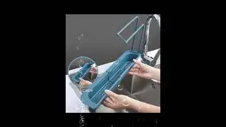 Findsbyjune.com / Telescopic Sink Shelf Kitchen Sinks Organizer Storage Kitchen Gadgets Accessories