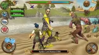 Celtic Heroes Android - Spider Lord Ronax (Samhain 2014 boss)