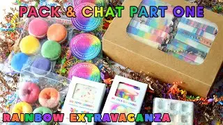 Pack & Chat Part One | Rainbow Extravaganza 2022 | MO River Soap