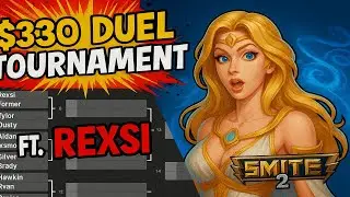 I Faced The TOP DUEL PLAYERS In This $330 Tournament! - Smite 2 Duel Gameplay