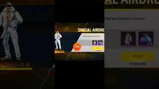 9 ₹ airdrop 😅 dragon gangster bundle 😍#freefireshorts #airdrop #tgrnrz #shorts