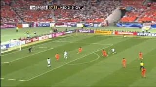 B.Kone goal - FIFA World Cup 2006 Holland - Cote D'Ivoire