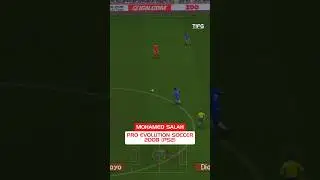 ⚽ Mohamed Salah. Liverpool vs Chelsea. Pro Evolution Soccer 2008 (PS2).