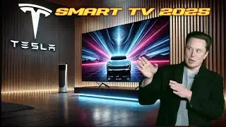 Tesla Smart TV 2025 CONFIRMED by Elon Musk! Game-Changing Tech & SHOCKING Price!