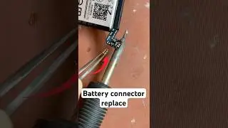 How to replace Battery connector All mobile #trending #smartphone #battery #short #shorts #repair