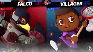 Tulsa Smash Ultimate Weekly #32 Winners Round 1 Gray (Falco) vs SamDugi (Villager)