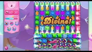 Candy Crush Saga 7742 No boosters 3 Stars Well, Hello there! Nice surprise at the end there!