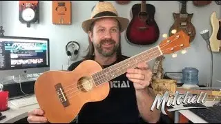 Концертная укулеле Mitchell MU40C: распаковка и обзор