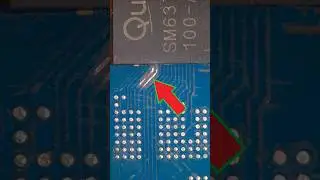 Broken Trace Repairing #mobilerepair #electronics