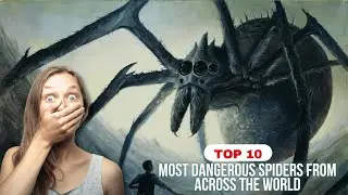 Top 10 Most Dangerous Spiders From Across The World  | Ten Trend Facts |