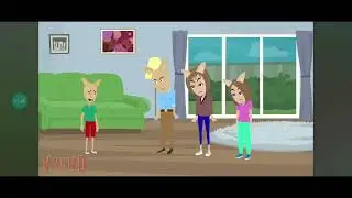 Gabe the slacker in flashback at Chris and Joseph grounded.
