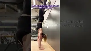 handstand oefenen