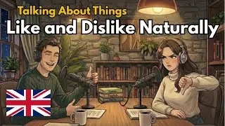 Daily English Conversation Practice | Talking About Things You Like and Dislike Naturally