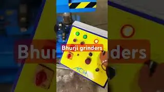 Hydraulic surface grinder manufactured by Bhurji grinders .#machine #surfacegrinder #bhurji  #india