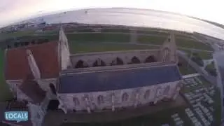 Royal Garrison Church, Portsmouth Aerial Video Quadcopter