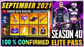 September elite pass free fire 2021 Season 40 ELITE PASS Full Video | September elite pass free fire