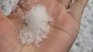 Thunder Sleet Storm #shorts #weather